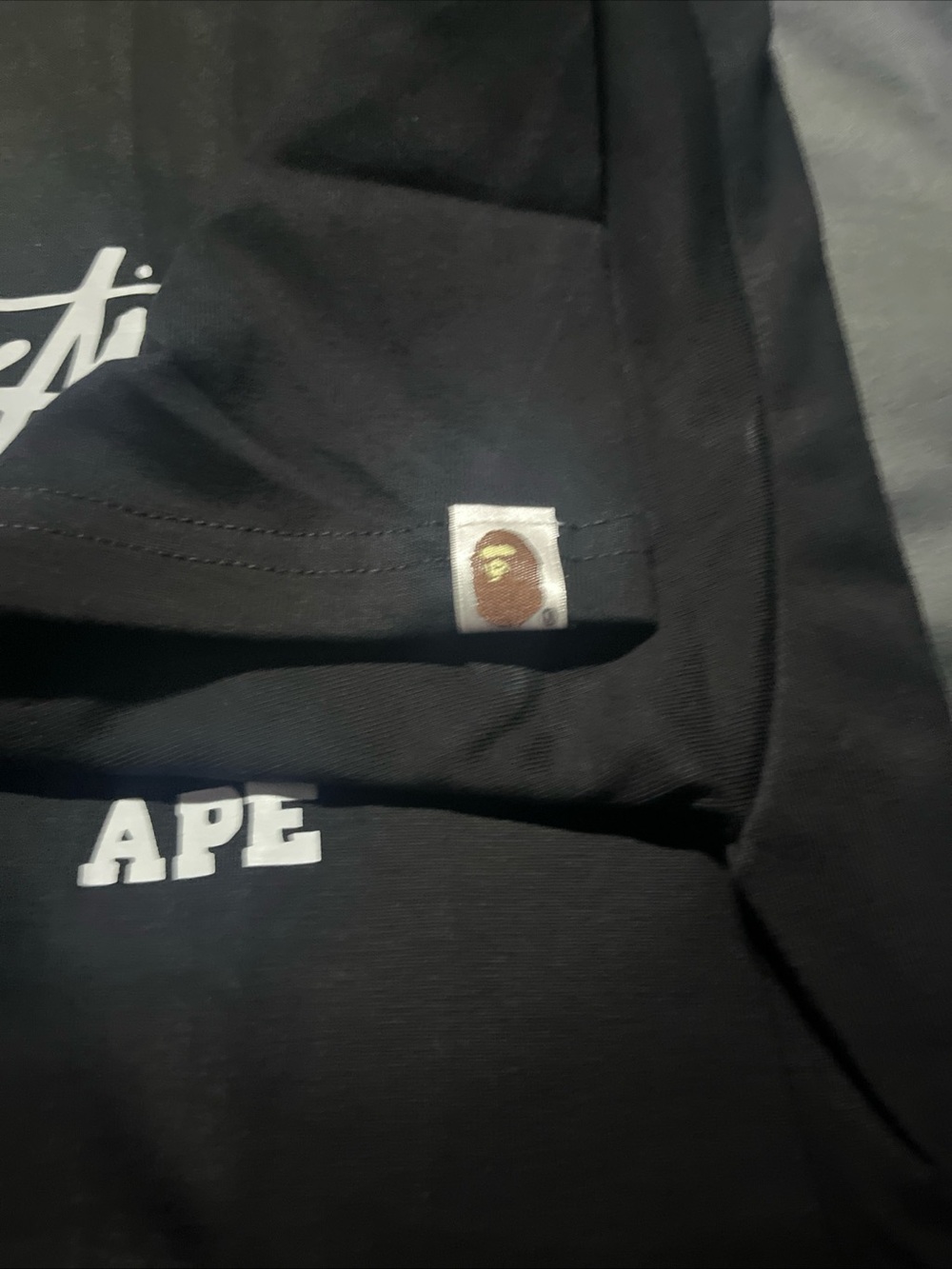 A bathing ape x stussy t-shirt - Picture 3 of 4